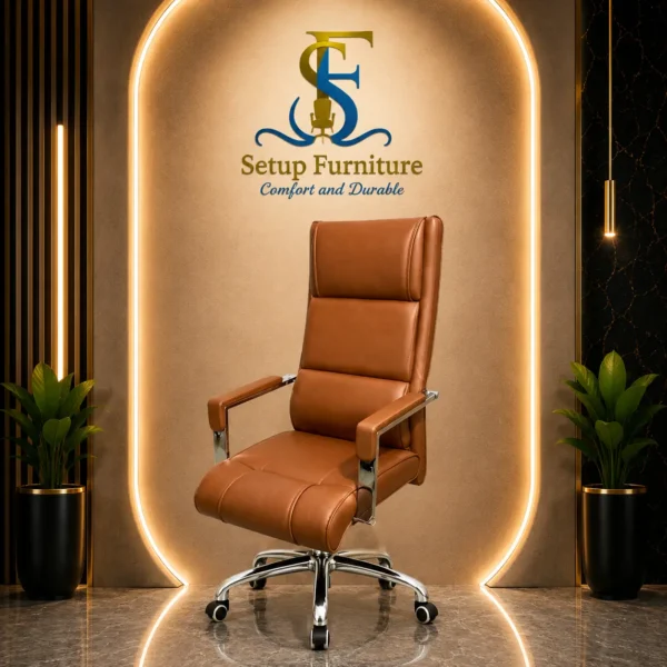 BOSS CHAIR – Brown/SF-1202