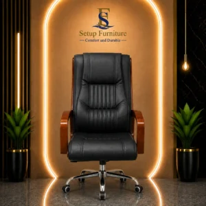 ChatGPT Image Aug 12, 2026, 04_42_05 PM BOSS CHAIR – Black/SF-1207