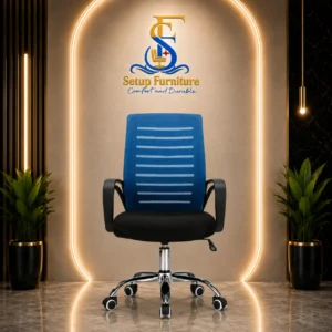 Executive Chair – Blue & Black/SF-101