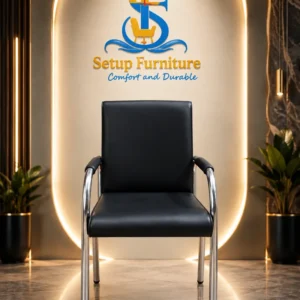 Visitor Chair SS BODY – Black/ SF-1501