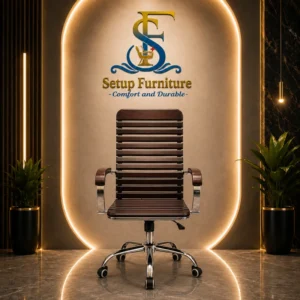 DIroctor Chair SF - 215 Wooden Slat Executive Office Chair/SF-215